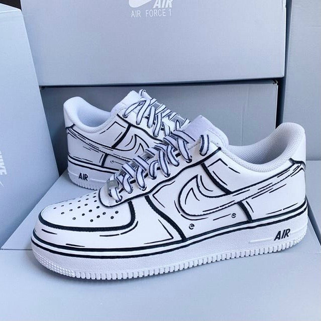 air force 1 custom 3d