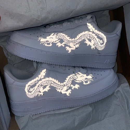 Custom Reflective Dragon Air Force 1