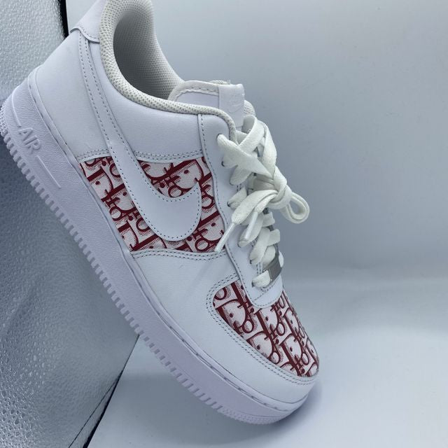 red dior air force 1